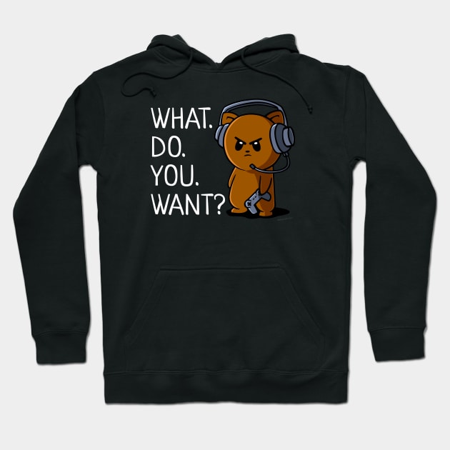 The Angry Video Gamer Funny Hoodie by NerdShizzle